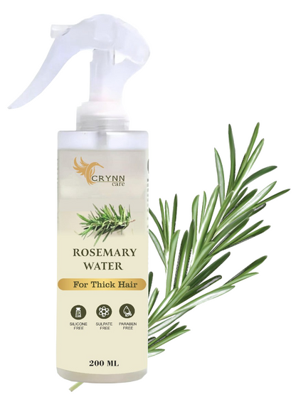 Crynn Rosemary Water Spray for Hair Growth – 100% Natural, Scalp Nourishment & Strengthening, 200ml