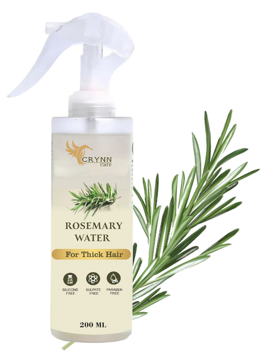 Crynn Rosemary Water Spray for Hair Growth – 100% Natural, Scalp Nourishment & Strengthening, 200ml