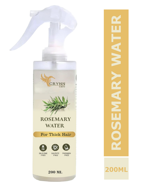 Crynn Rosemary Water Spray for Hair Growth – 100% Natural, Scalp Nourishment & Strengthening, 200ml